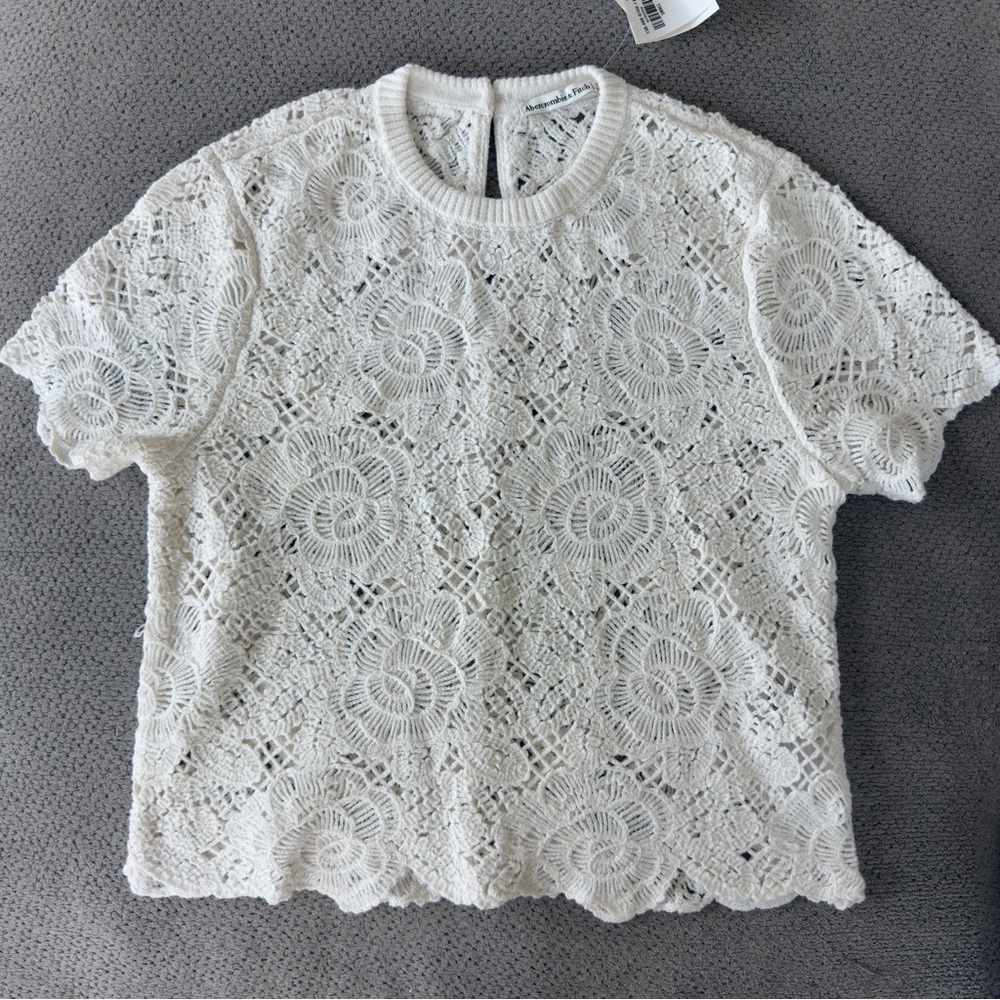 Abercrombie Crochet Top